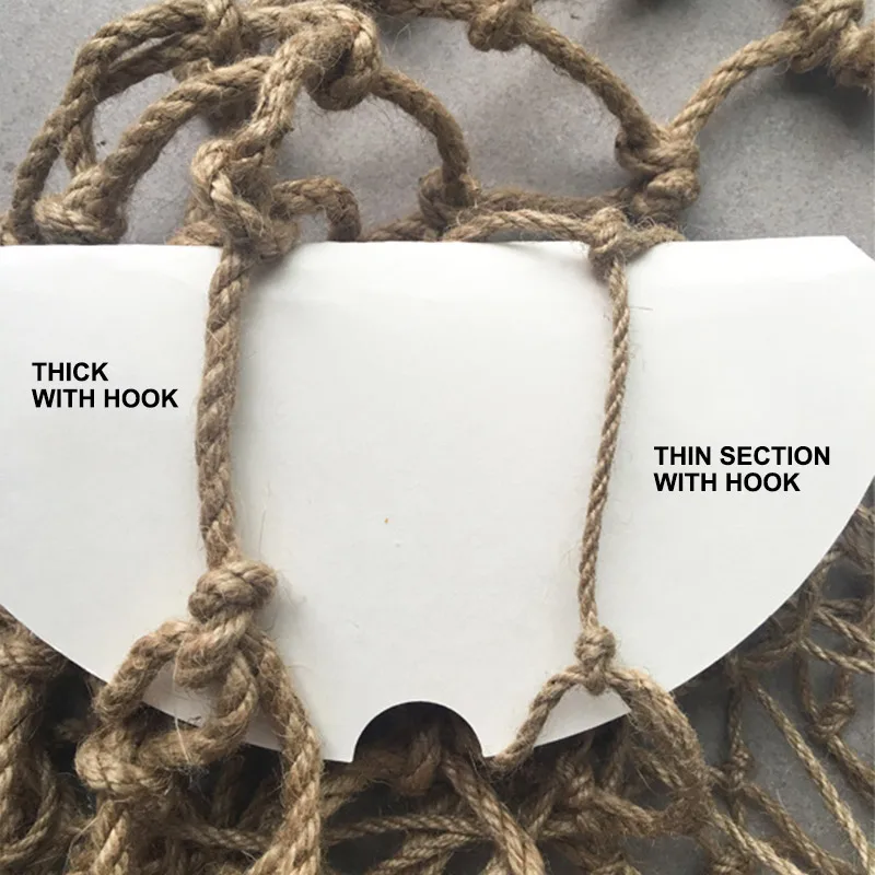 Птиц канатная сетка для лазанья попугаев Лестничные Качели веревочная петля с