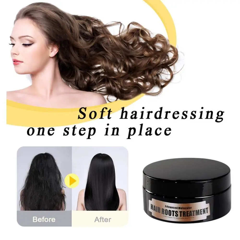 Детоксикационная маска для волос улучшенная молекулярная восстанавливающая