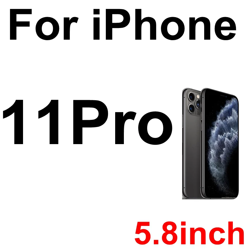 20 шт./лот 9H закаленное стекло для iPhone 11 Pro Max X Ten 5 5S SE 6 6s 7 8 Plus XS XR XS Max защитная пленка из пенопласта посылка - Цвет: 11 Pro