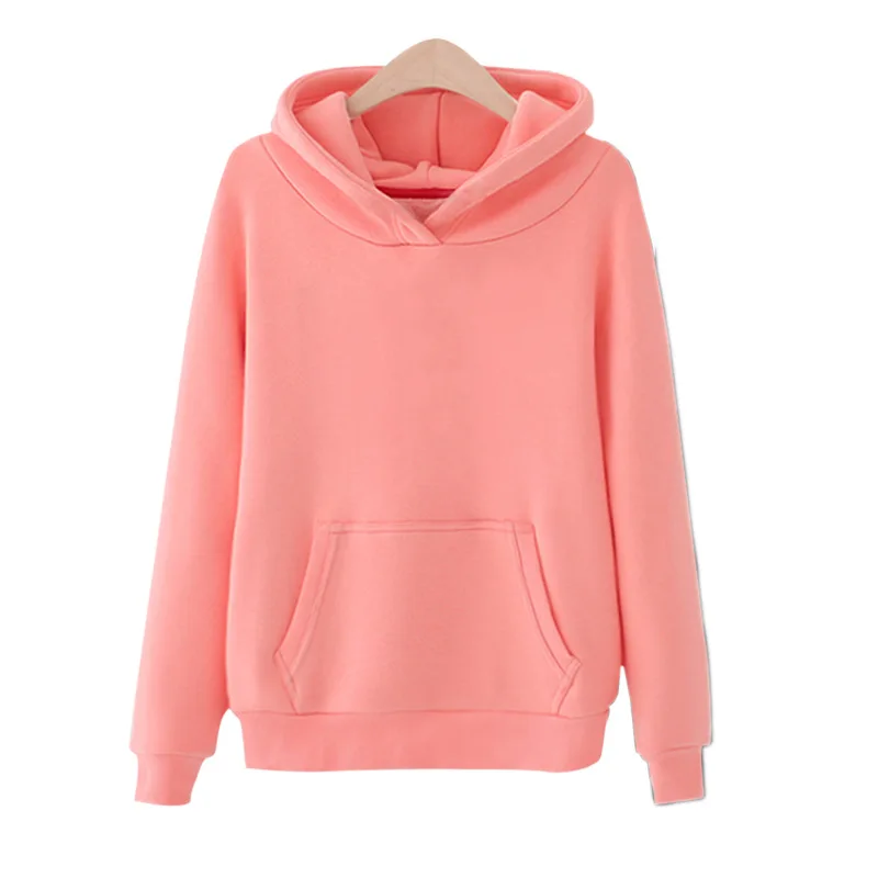 

Top Oversized Jacket Women Fashion Long Sleeve Hoodie Harajuku Solid Color Hoody Sweatshirt Spring Autumn 2021 Clothes for Girl