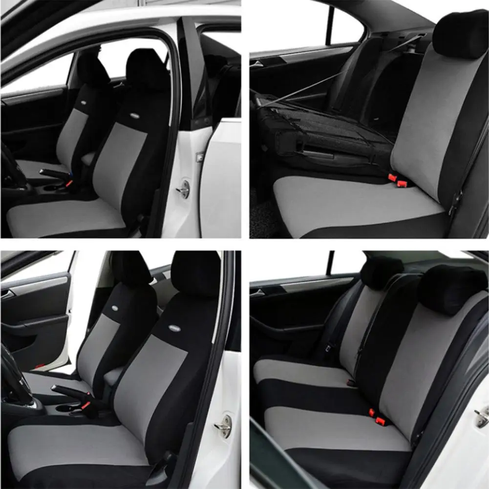 Комплект из 2 предметов универсальные чехлы для автомобильных сидений сетчатая