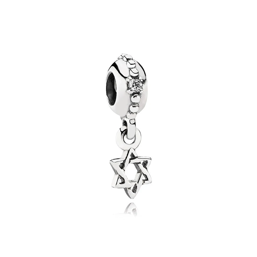 

Fine Jewelry S925 Sterling Silver Spring New Charm Pendant, With DIY Bracelet Necklace Jewelry Gift, Carving Suitable For Women
