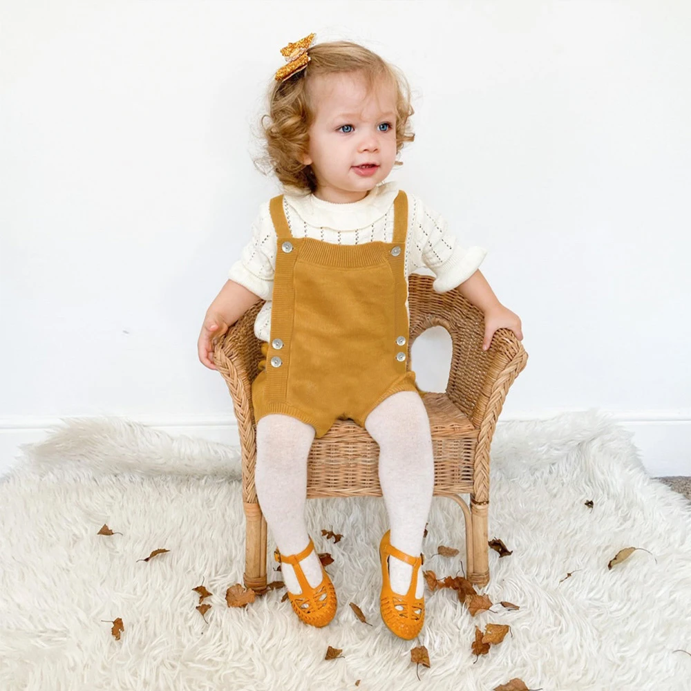 Детский трикотажный комбинезон без рукавов на возраст 0-24 месяца | Мать и ребенок