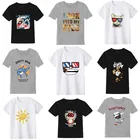 2021 Новая цветная Детская футболка с рисунком футболка для мальчиков детская футболка для девочек детская одежда футболка для маленьких мальчиков