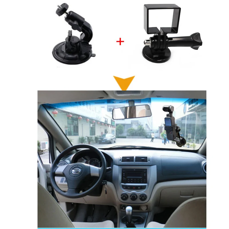 19 in 1 osmo accessories kit selfie stick chest backpack clip base for dji osmo action camera osmo pocket gimbal free global shipping