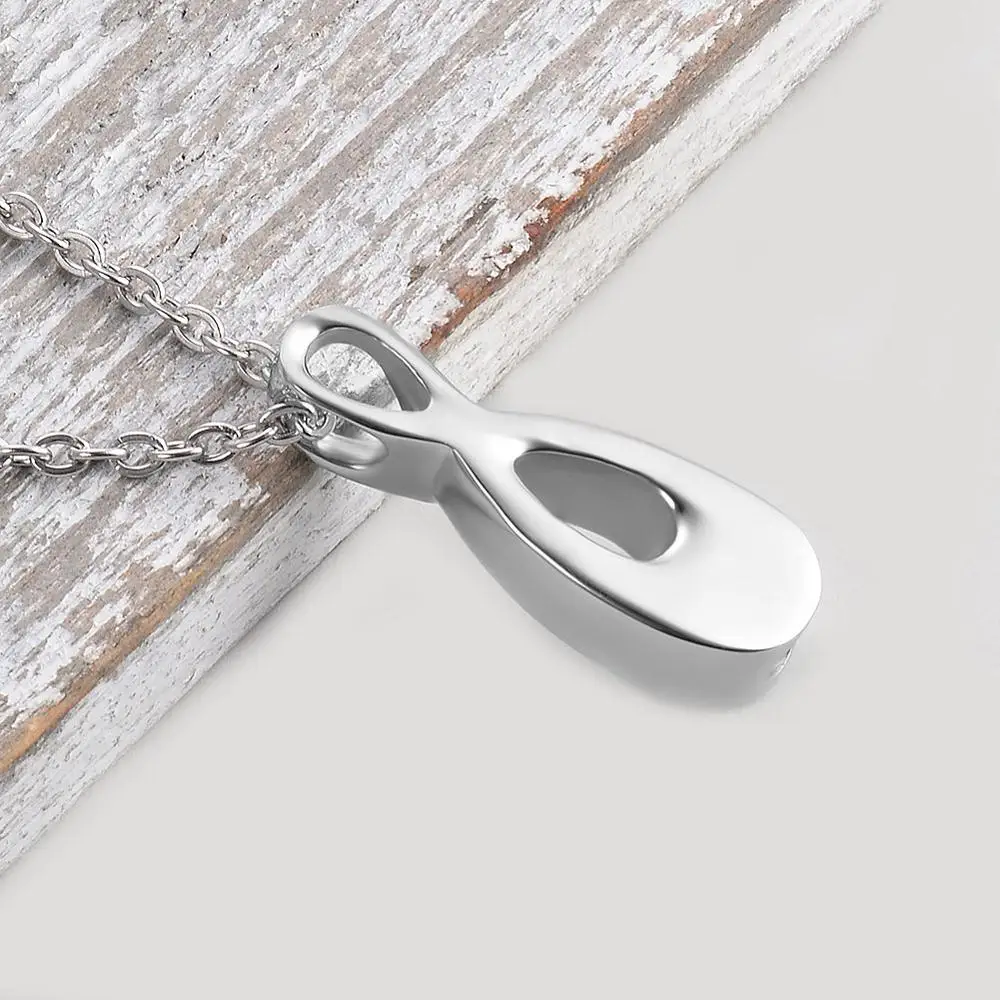 Гравировка имени Мода номер 8 Форма кремация ювелирные изделия для кулон с пеплом