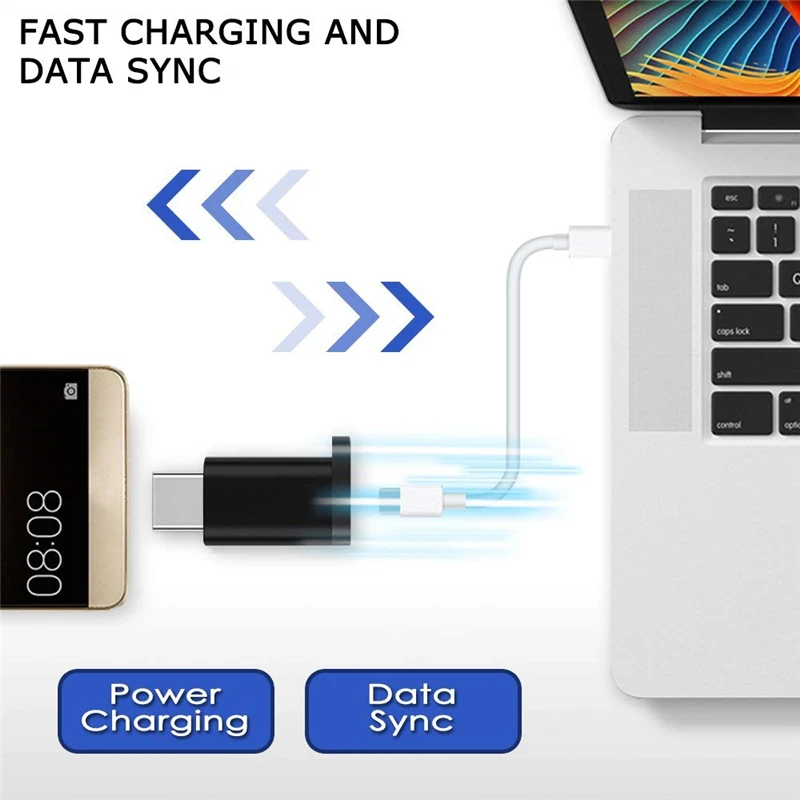 6 шт. адаптер USB Type C (папа) Micro (мама)|Переходники и адаптеры| |