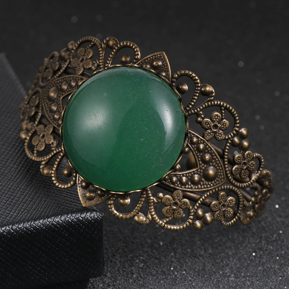 Женский винтажный ажурный цветок натуральный тигровый глаз лабрадорит