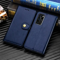 for huawei p40 p40 pro cover wallet pu leather phone bag case simple card holders shell free shipping