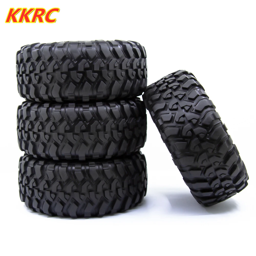 Резиновые шины 118 мм 1 9 дюйма для 1:10 RC Rock Crawler Axial SCX10 Canyon Trail 105 диски TRX4