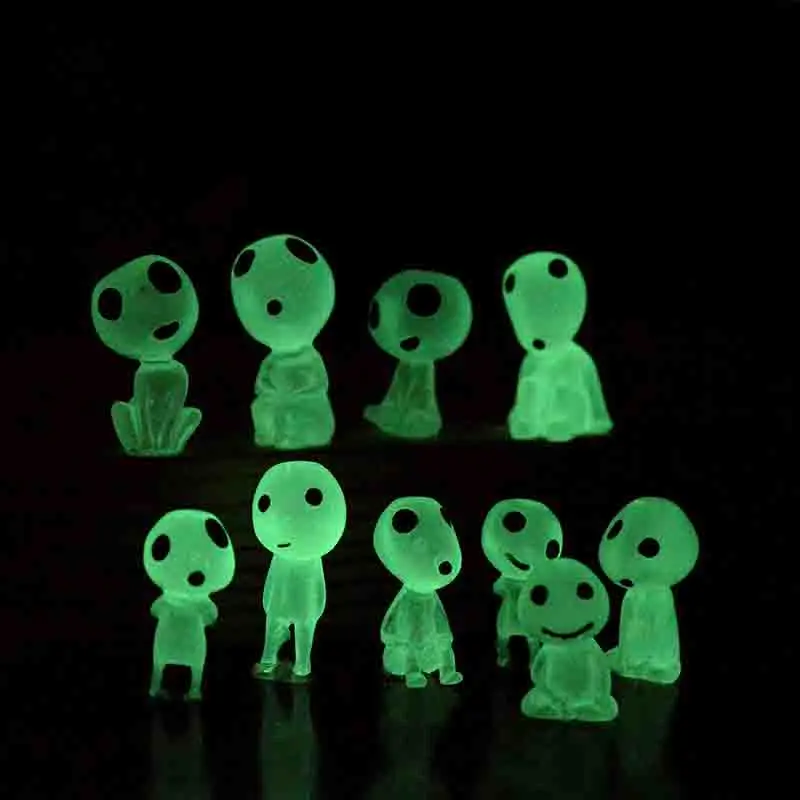 Фигурка аниме игрушки Светящиеся kodama treehayao miyazaki фигурка Принцесса Мононоке