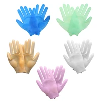 1 pair reusable safe silicone gloves for epoxy resin casting jewelry making mitten diy crafts tools