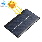 Солнечная панель 0,05 Вт 0,6 Вт 1 Вт 1,5 Вт, мини-Солнечная система сделай сам для солнечных батарей, зарядное устройство для сотового телефона, 0,5 в 6 в 9 В, домашнее освещение