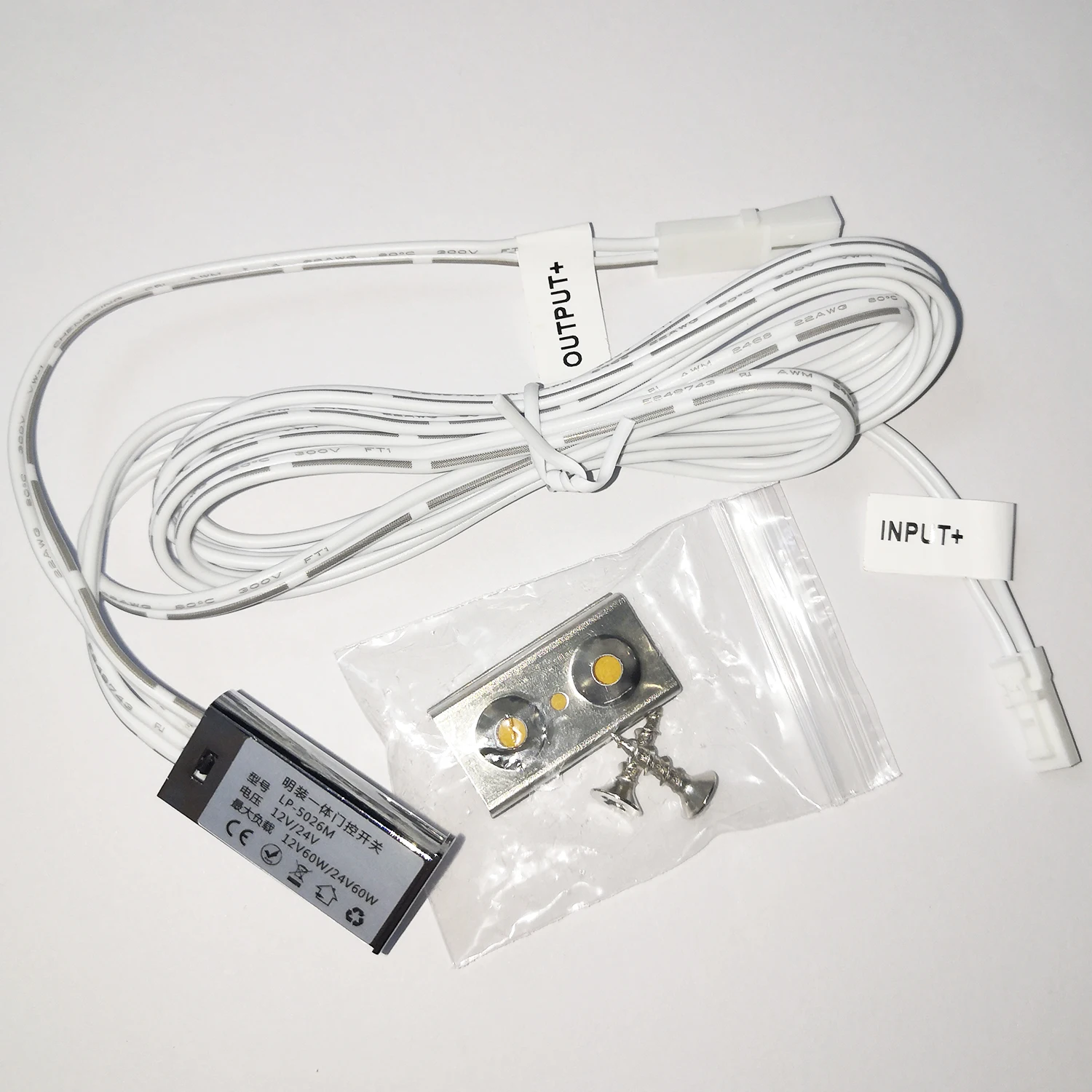 Встроенный шкаф с ИК датчиком движения светодиодный светильник для шкафа 12 В/24 В