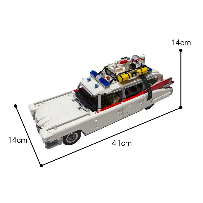 

Bricks Toys Ecto-Movie 1/2 Car Building Blocks Set DIY Christmas Gifts For Kid Compatible 16032 Toys