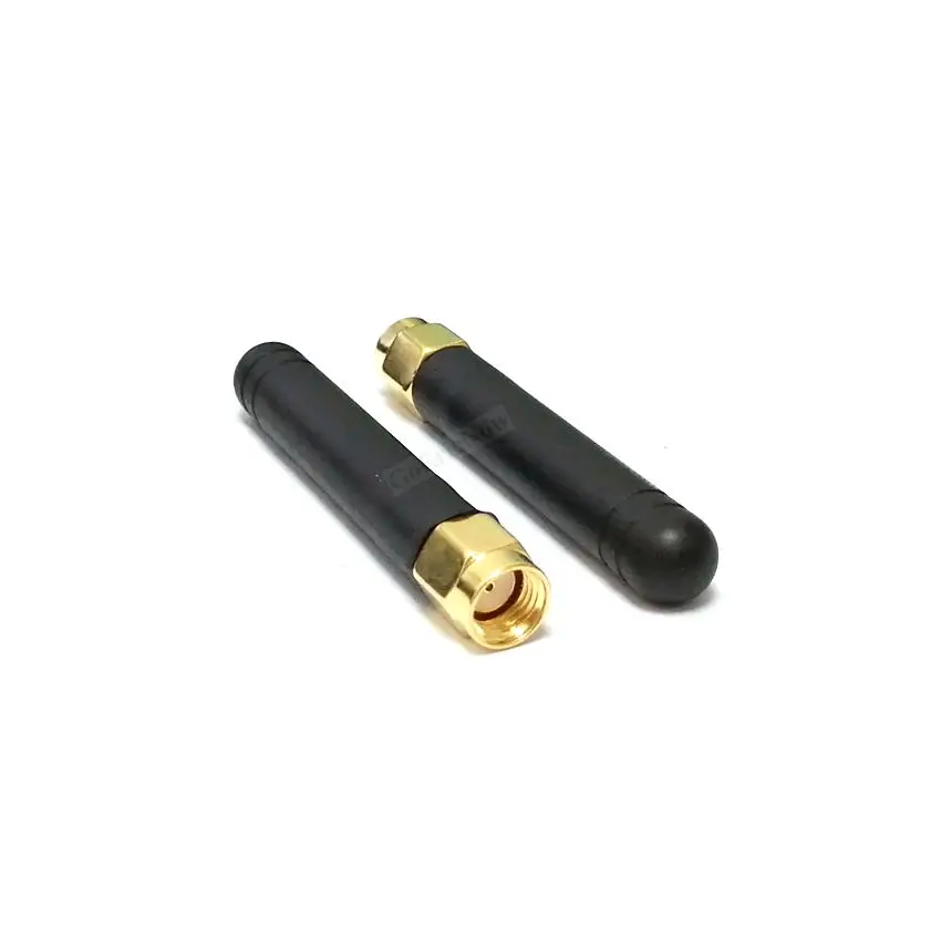 50 шт. RF коаксиальный 2 dbi 5 см прямой SMA штекер 433 МГц/Wifi 4G/GSM небольшой Усилитель