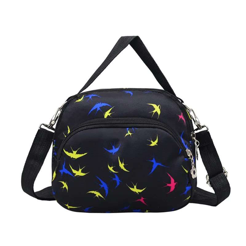 

Женская сумка SHYAA из нейлоновой ткани диагональной диагональю, Дамский кошелек для мелочи на одно плечо, Повседневная Уличная кросс-боди су...