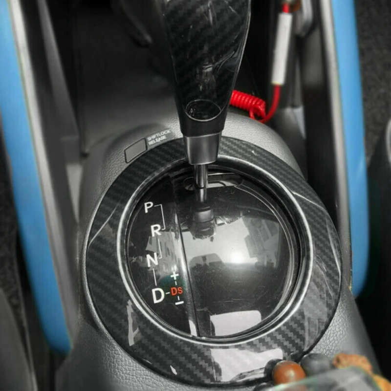 Центральная консоль из углеродного волокна 2 шт. ручка переключения передач