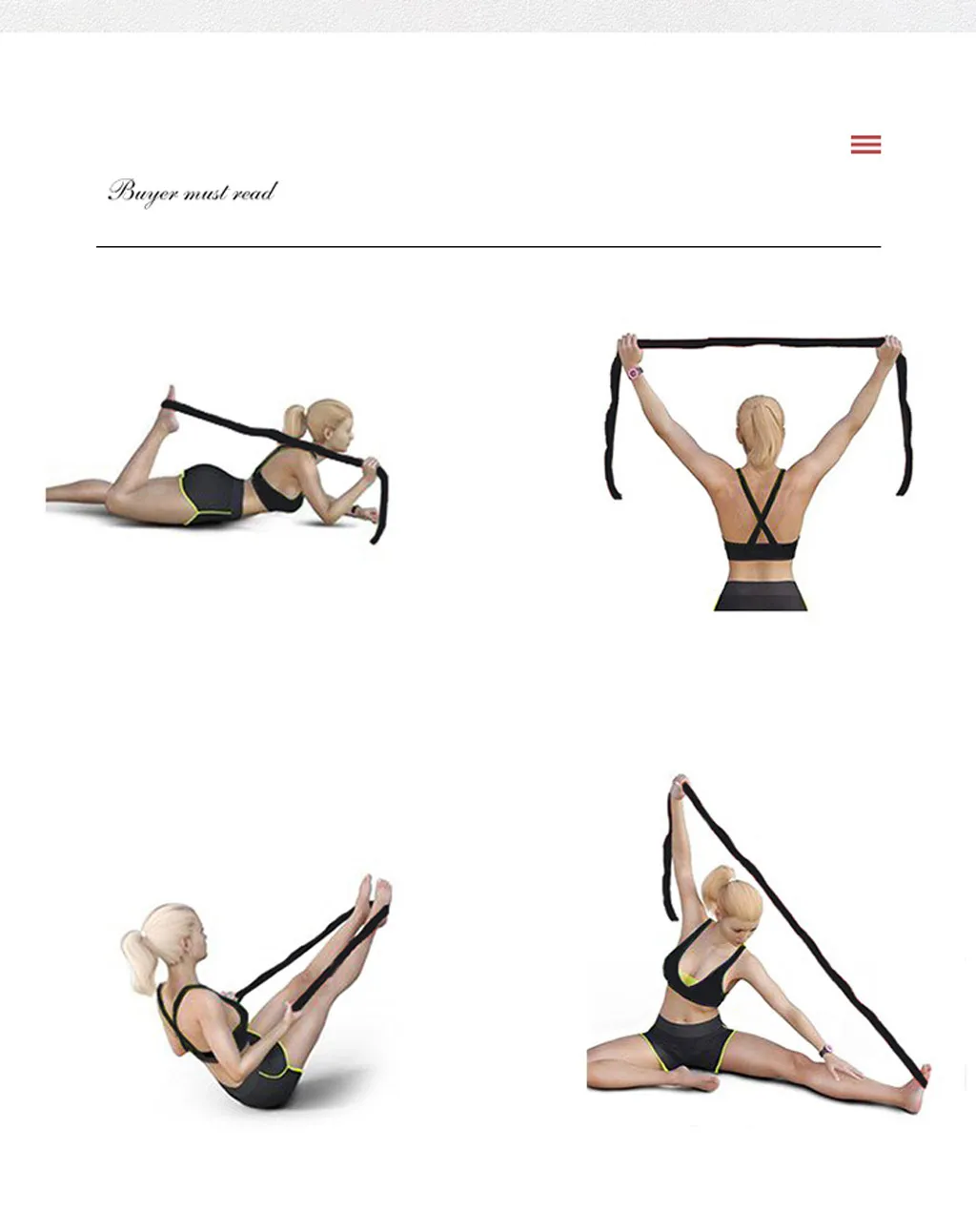 

Yoga Stretch Strap Multi-colors D-ring Belt Fitness Exercise Gym Rope Figure Waist Leg Resistance Fitness Yoga Belt 2021#28