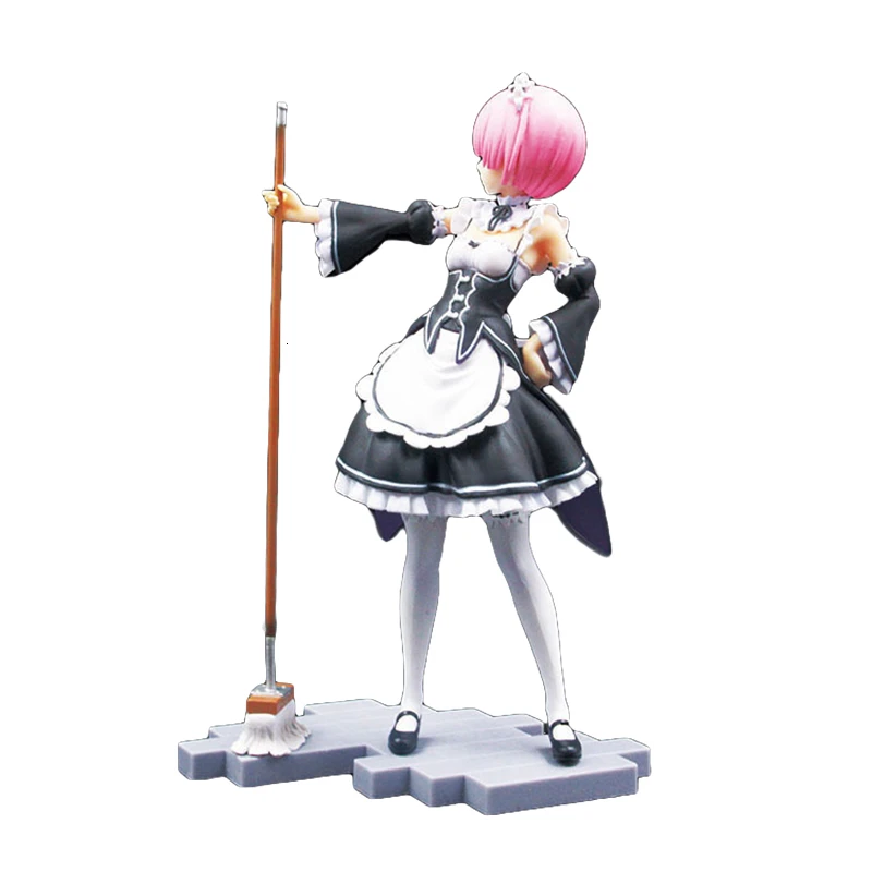Re: Life другой мир от Zero re: zero Rem Ram кукла «горничная» Emilia Аниме Фигурка Фигурки Коллекция игрушки для детей Подарки