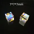 7*7*7 мм кубический научный куб оптическая Призма фотография с шестигранной призмой украшение дома Призма Стекло