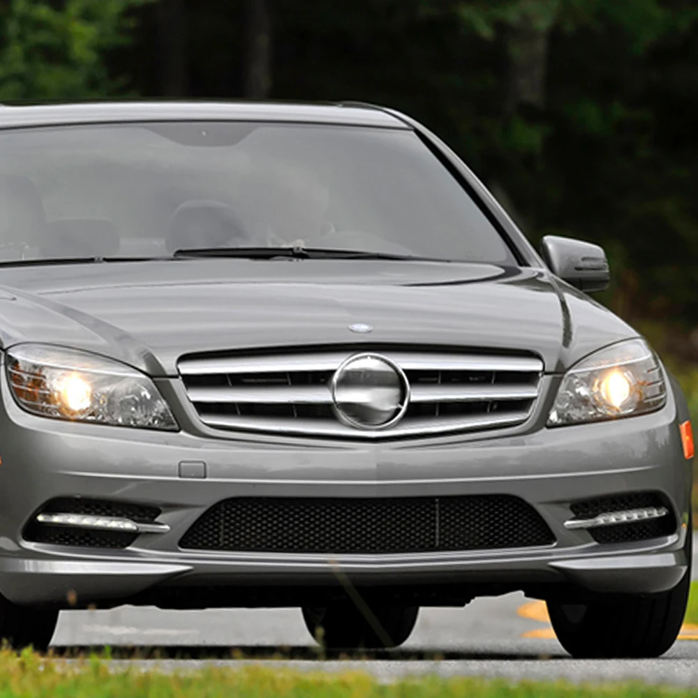 Дневные ходовые огни для Mercedes benz W204 C260 C300 sport 2007 2008 2009 2010 2011 светодиодный дневные
