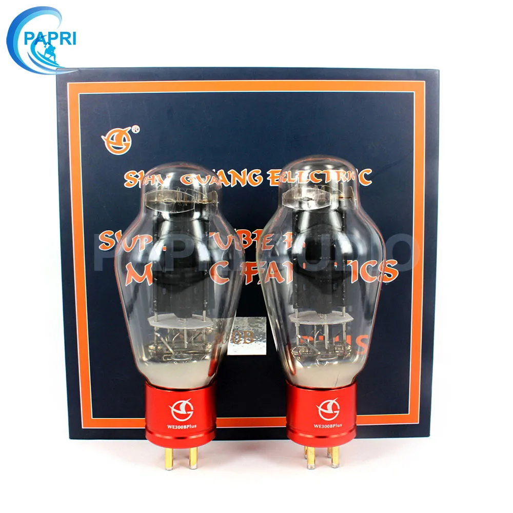 PAPRI Новинка WE300B PLUS вакуумная трубка HiFi Shuguang300B Замена для аудио HIFI DIY трубчатый