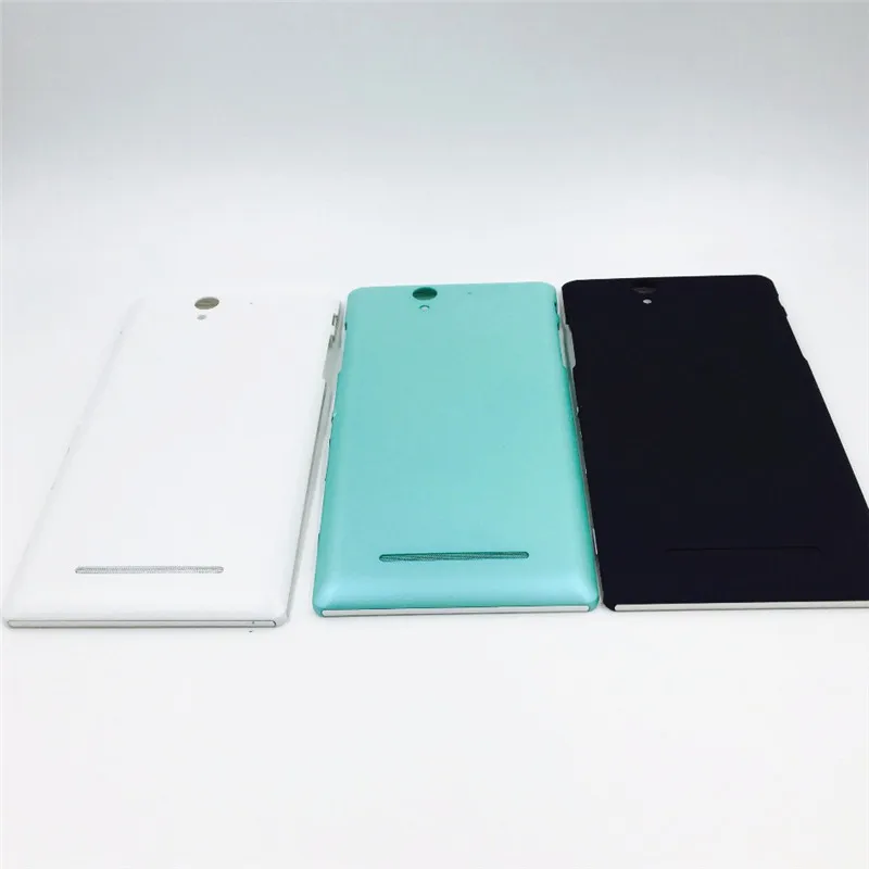 Задняя крышка с новым аккумулятором для Sony Xperia C3 S55T S55U D2533 с кнопкой включения.
