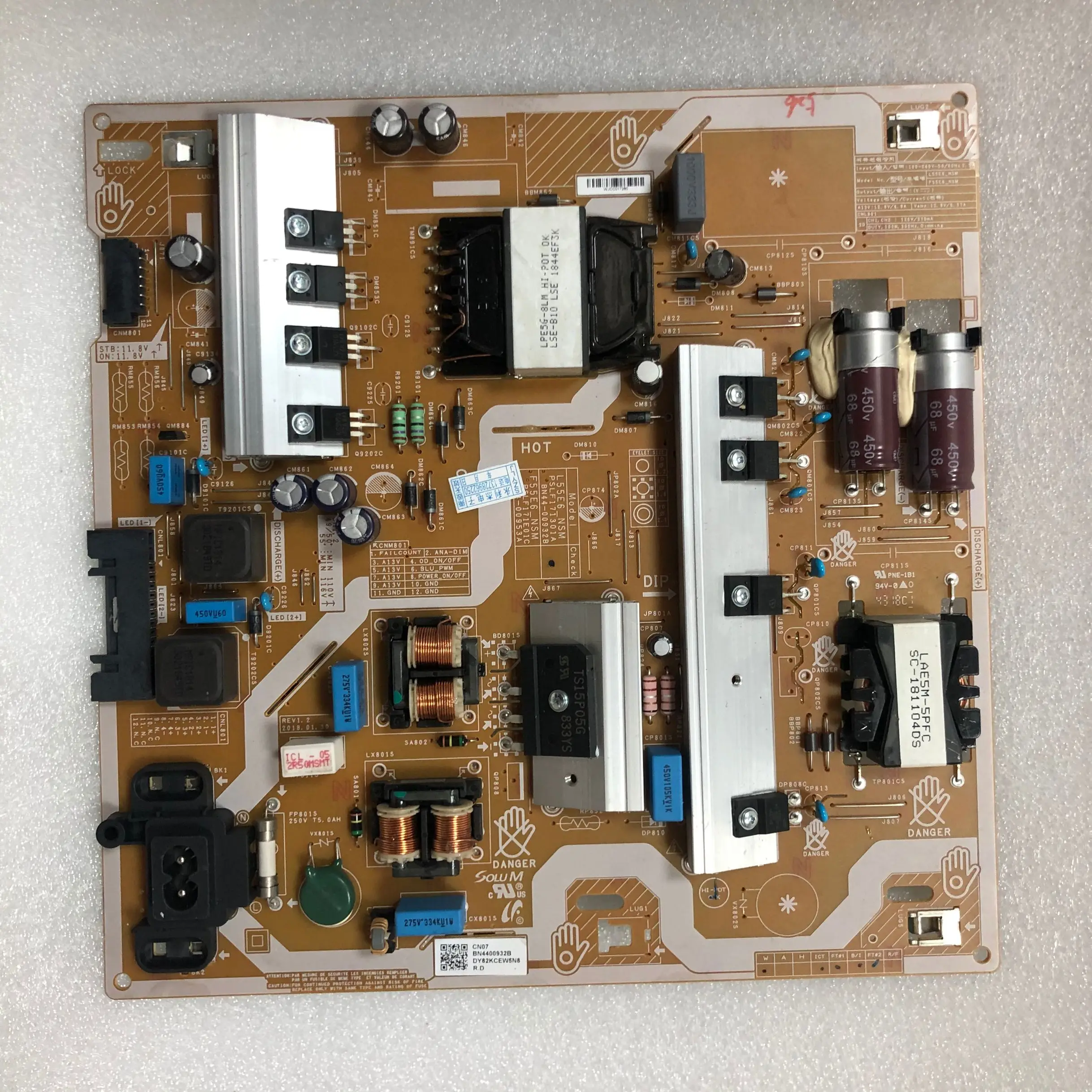 Оригинальный UA55NUC30SJXXZ доска BN44 00932B/bn44 00953A PSLF171301A|spot| |