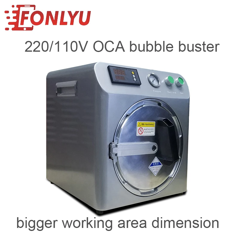

Q4 110/220V High Pressure Bubble Remove Machine Autoclave Debubble Machine For LCD Refurbishment Phone Repair Tools