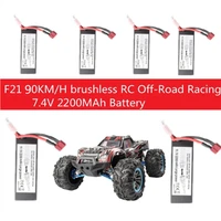 f21 90kmh brushless 4wd hight speed rc off road racing spare part 7 4v 2200mah battery for f21 remote control car accessories