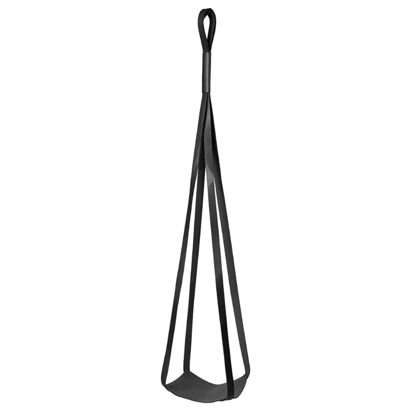 

Leather Planter Hanger for Indoor Plants Hanging Plant Holder Flower Pots Vegan Leather Hanging Planter Basket Pot Storage