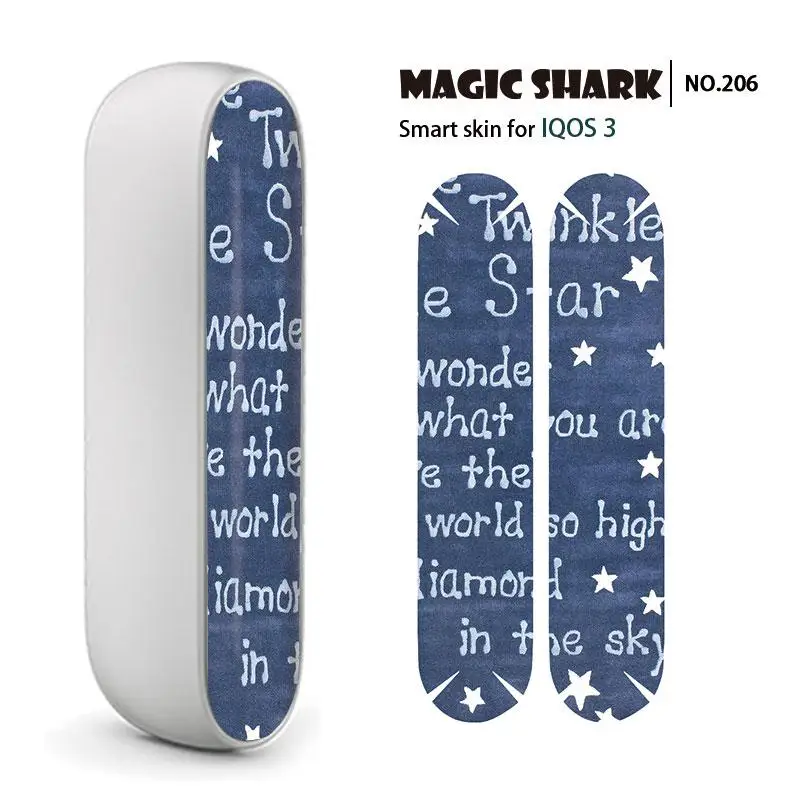 Волшебная Акула блоки картина цветок мультфильм Обложка чехол наклейка