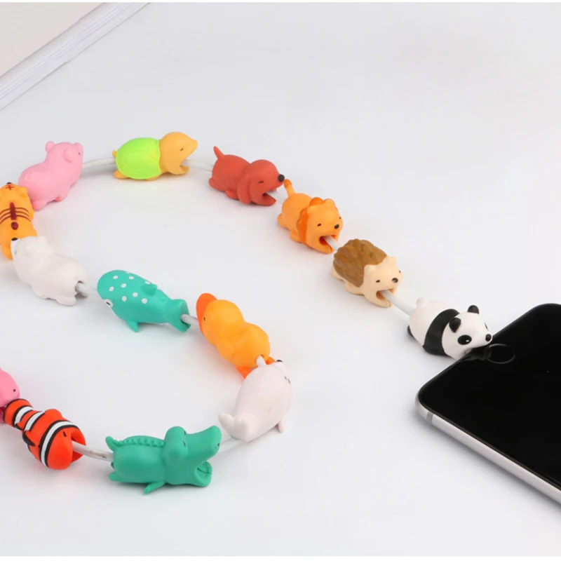 2 шт. протектор кабеля для Iphone устройство намотки держатель телефона аксессуар