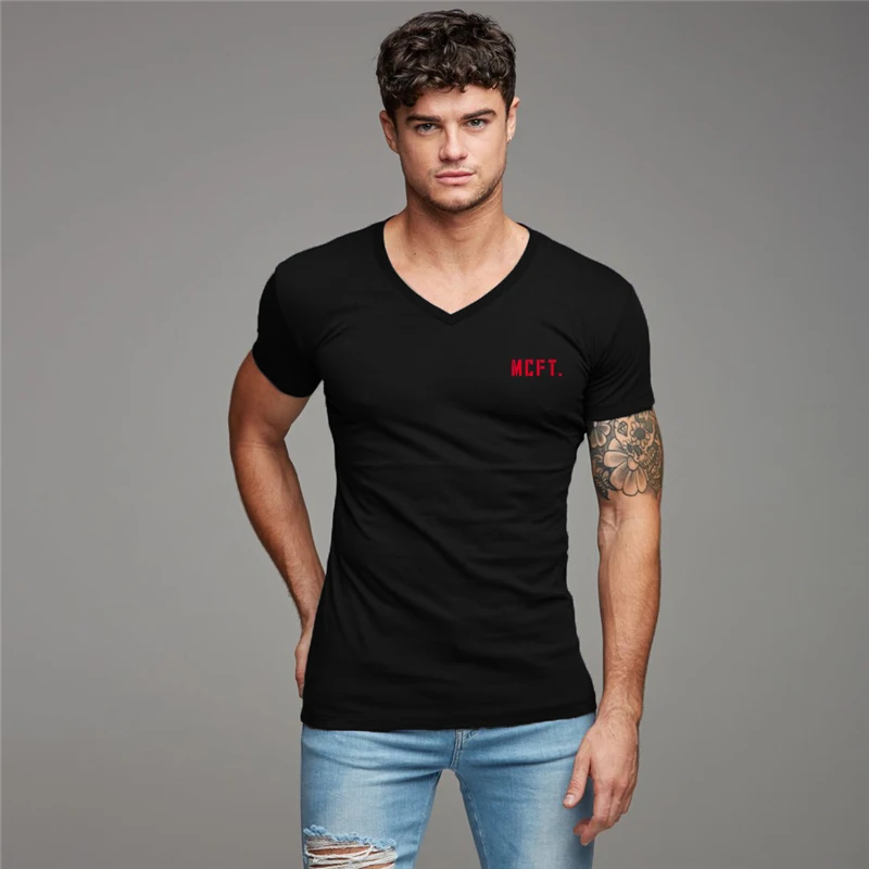 2021 брендовые новые модные мужские короткий рукав Фитнес Футболка классическая