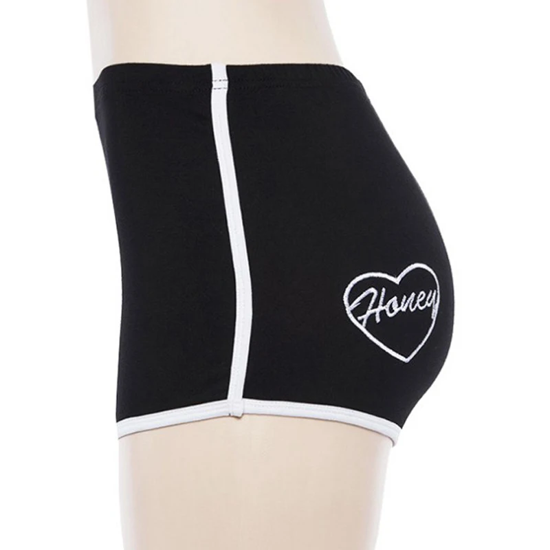 2020 NEW Rave Pole Dance Clothing Letters Printing Shorts Casual Sport Sexy Jazz/Hip Hop/Pole Practice Black Pants 1757 |