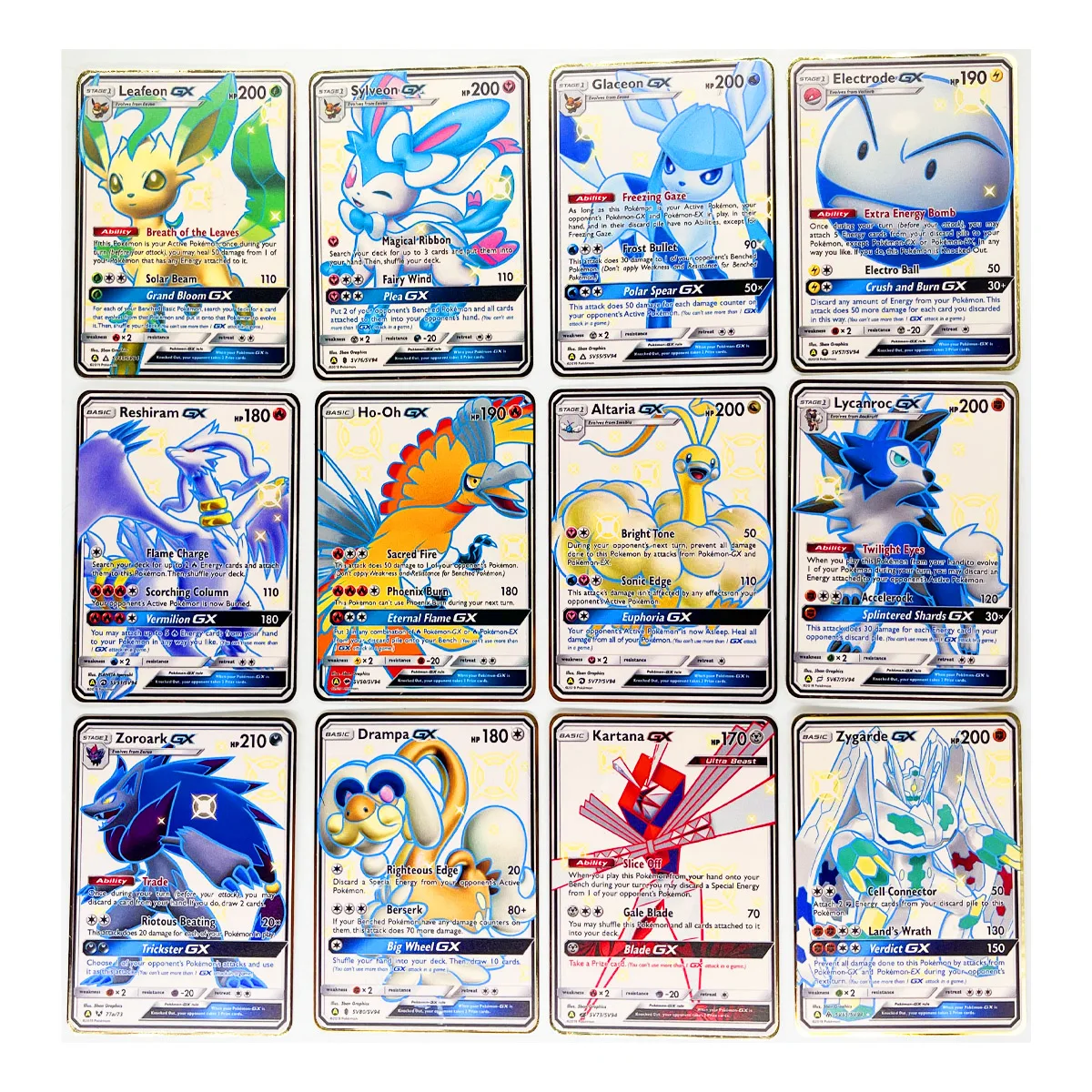 27 стилей Покемон металлическая звезда Charizard Greninja Rayquaza Mewtwo игрушки хобби