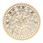 2 шт., плетеный абажур из натурального дерева дно корзины круг Пустые твердые Крючком корзина деревянной основой для плетеных корзин поставки Ремесло деревянные поделки своими руками