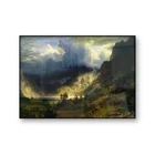 Винтажный постер с изображением бури в Скалистых горах, Розали, Альберта бирштадта, настенное украшение на холсте в стиле ретро, для дома