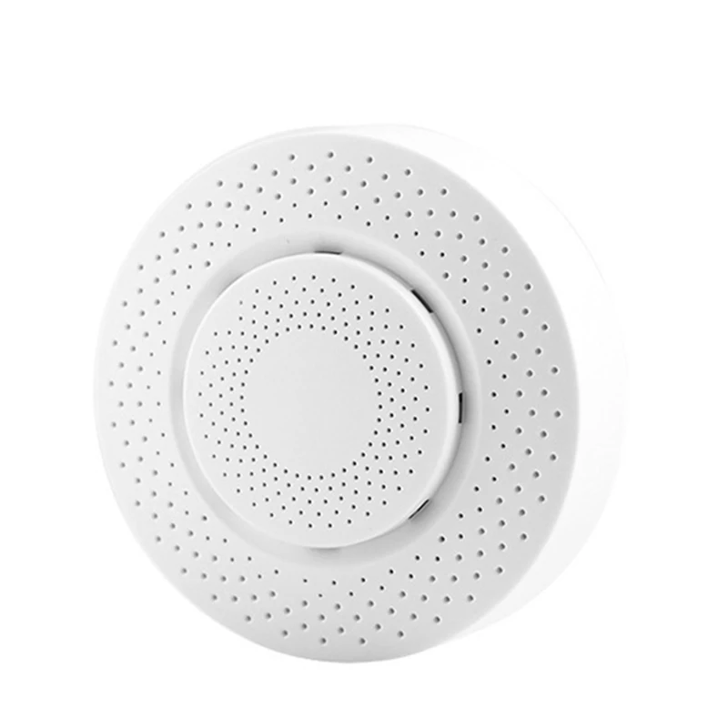 

1/2PCS Tuya Wifi Smart Natural Gas Alarm Sensor Combustible Gas Leak Detector Monitoring Sound And Light Alarm Smart Life App