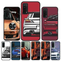 for huawei p smart 2019 case soft silicone cover for huawei nova 5t p smart 2021 psmart s 2019 psmart z 2020 sports cars cases