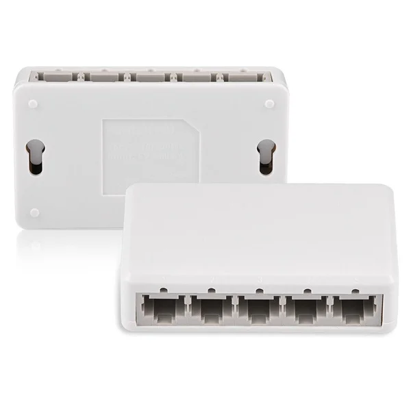 Ethernet Интернет разветвитель концентратор сетевой коммутатор компьютер 5 портов 10/100Mbps-SCLL