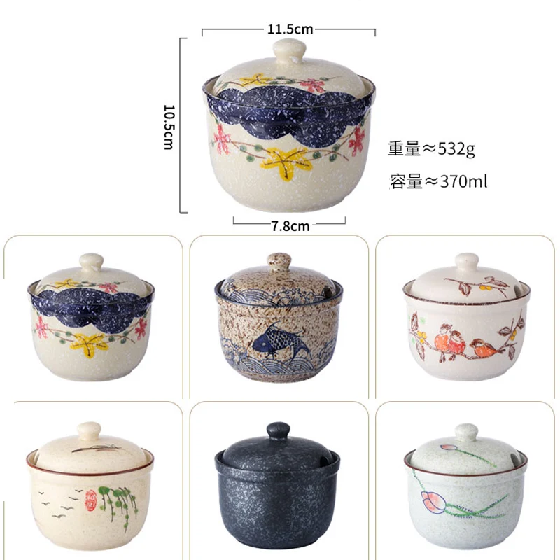 В японском стиле Керамика мелкая бытовая приправа со вкусовыми добавками