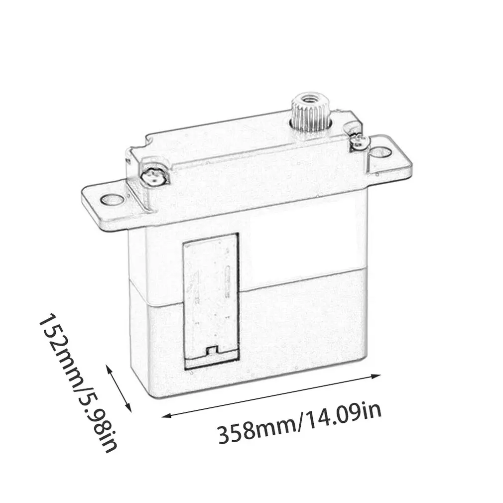 

Agf A23dlr Digital Wing Glider Helicopter Robot Dedicated Mini Servo 5kg Application for Fixed wing Drone