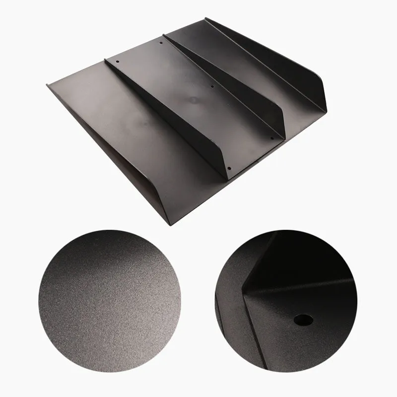 22 &quotx 19&quot ABS универсальный задний бампер 4 плавники диффузор плавников