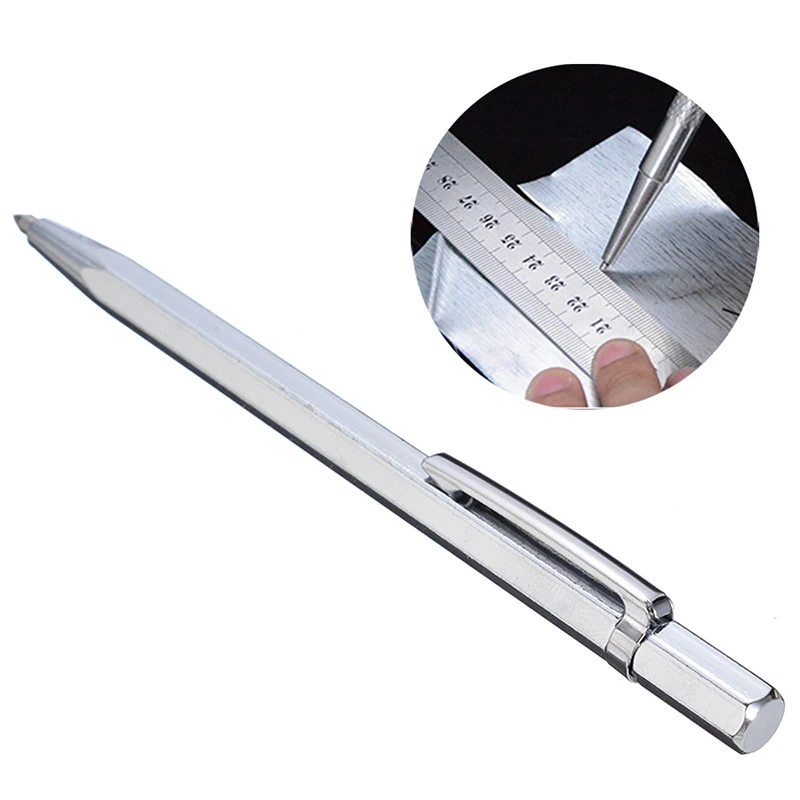 6 &quotтвердое стальное тело Scriber Pen вольфрамовый карбидный разметчик ручка