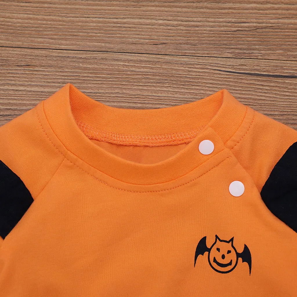 Детский комбинезон для новорожденных мальчиков и девочек на Хэллоуин костюм