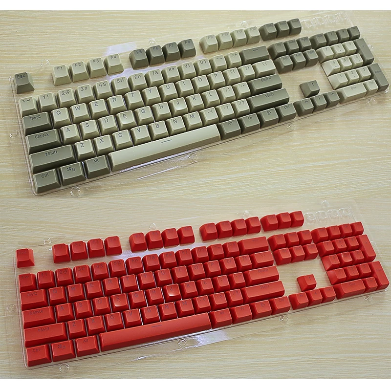 

1 Set ANSI Layout Keycaps PBT SA Profile Key Cap Set for Mechanical Keyboard MX Switches Cherry Mx8.0 6.0 Ikbc Filco Akko3108