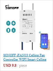 Sonoff RF Bridge WiFi 433MHz сменный модуль домашней автоматизации универсальный переключатель Интеллектуальный Wi-Fi пульт дистанционного управления RF