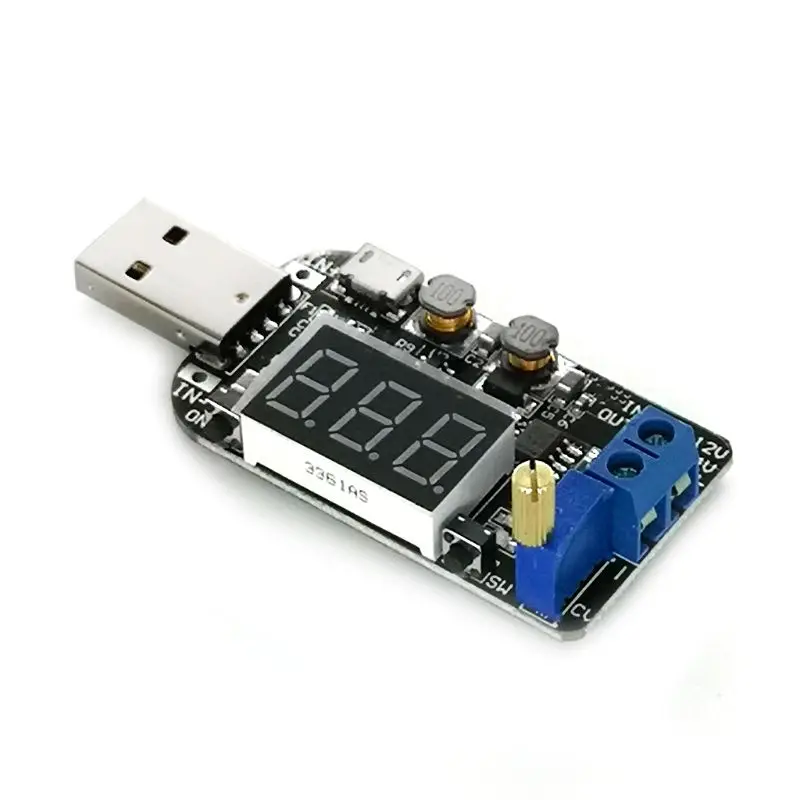 XY-UP USB Boost/Buck Power Supply Module Input-DC-3.5-12V Output-DC-1.2-24V Step Up/Down Adjustable Converter 50PB | Обустройство